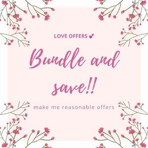 Ask me offers !! 💕🙂 bundle and save 🌺✨🍃